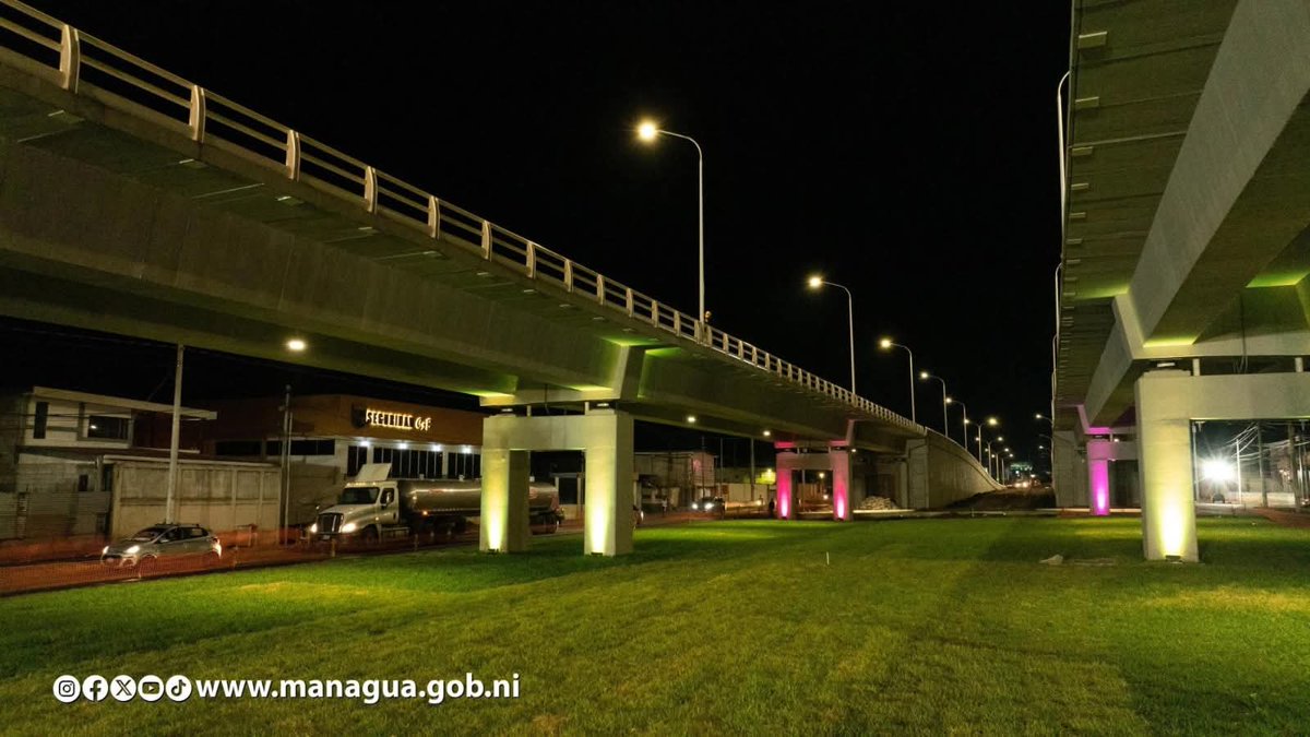 📣 El 15 de julio se inaugurará el nuevo paso a desnivel construido en la Carretera Norten de Managua  #Nicaragua 🇳🇮 el cuál es parte será Pista Héroes de la Insurrección.
En homenaje al Comandante Julio Buitrago 🔴⚫
#4619SiempreMásAllá 
#4619LaPatriaLaRevolución
