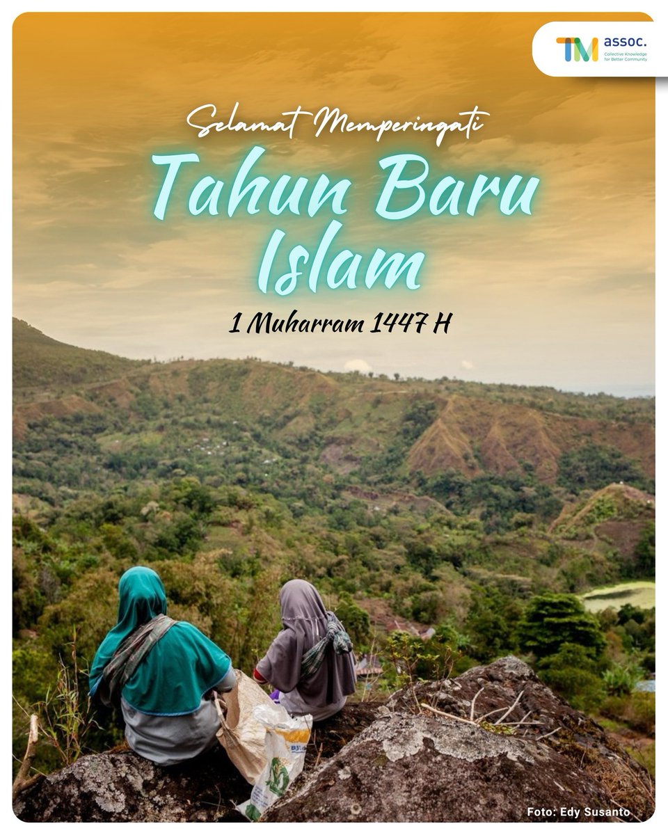 Selamat Tahun Baru Islam!
Semoga setiap langkah di tahun ini lebih dekat pada kebaikan, lebih ringan dalam sabar, dan lebih dalam dalam makna. 

#tm #tahunbaruislam #1muharram #tahunbaruislam1447h