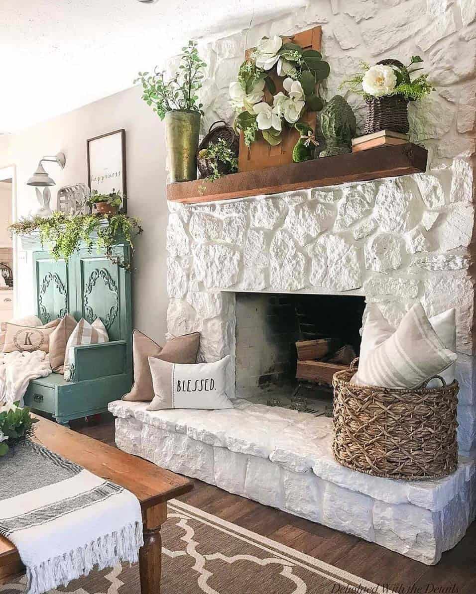 15 Fresh And Inviting Ideas For Infusing Spring Into Your Home onekindesign.com/2020/02/21/fre…