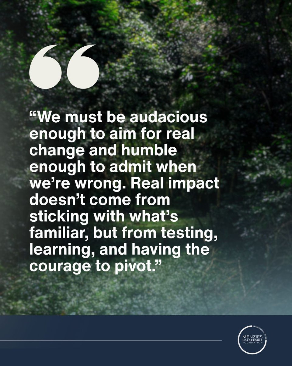 🌱 Featured Read: Lean Impact by Ann Mei Chang
Systemic change doesn’t come from scaling intentions — it comes from scaling what works.
A must-read for purpose-led leaders ready to test, learn &amp; lead with impact.
🔗 buff.ly/AraUb4H

#LeanImpact #MenziesFoundation