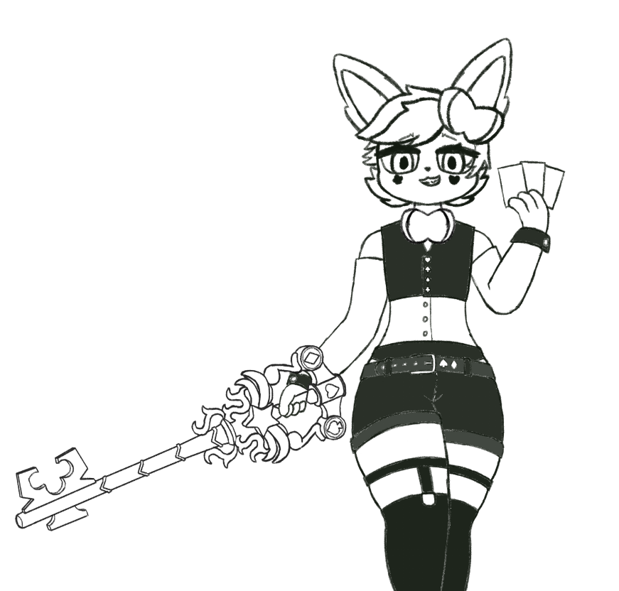 JsweeFloofer's tweet photo. @AmbyKittie @Itz_JustHollowy Ma sylviiieeee (got no ref atm sorry >w<;) https://t.co/pJQ6fr01zV
