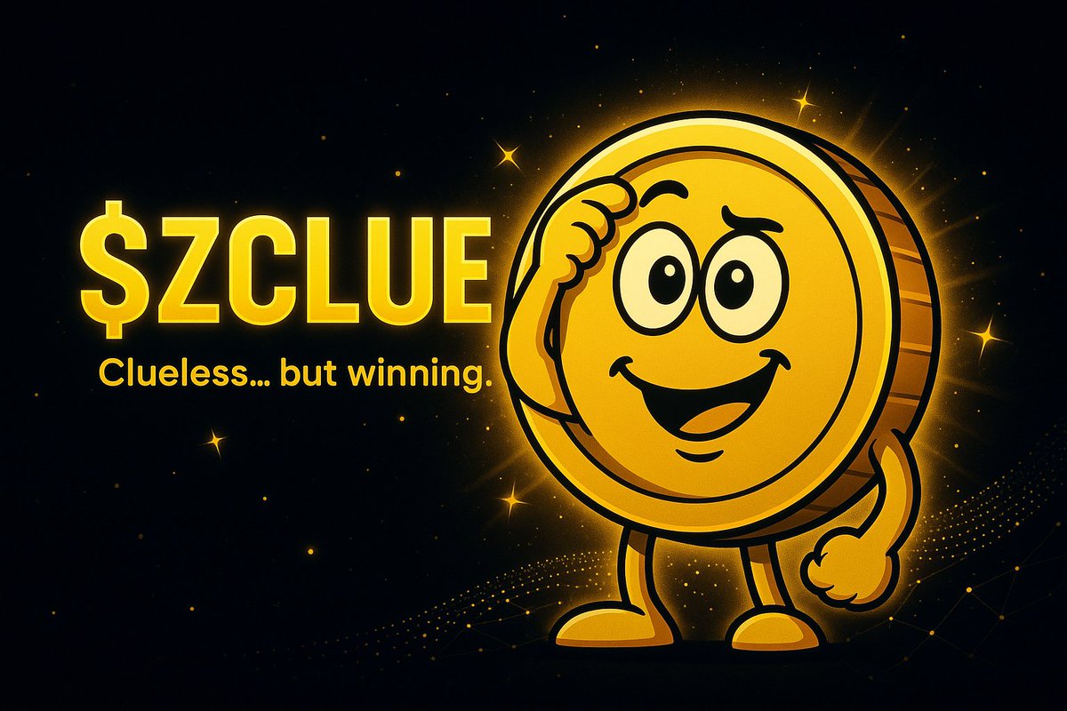 Are you a crypto OG? A total newbie?
Doesn’t matter — we’ve all bought something we didn’t understand at 3AM 😂.
In crypto, we’re all a little clueless sometimes.

$ZCLUE is coming soon 🧠
A memecoin for the confused, the curious, and the chaos enjoyers.
Quizzes, riddles, lottery