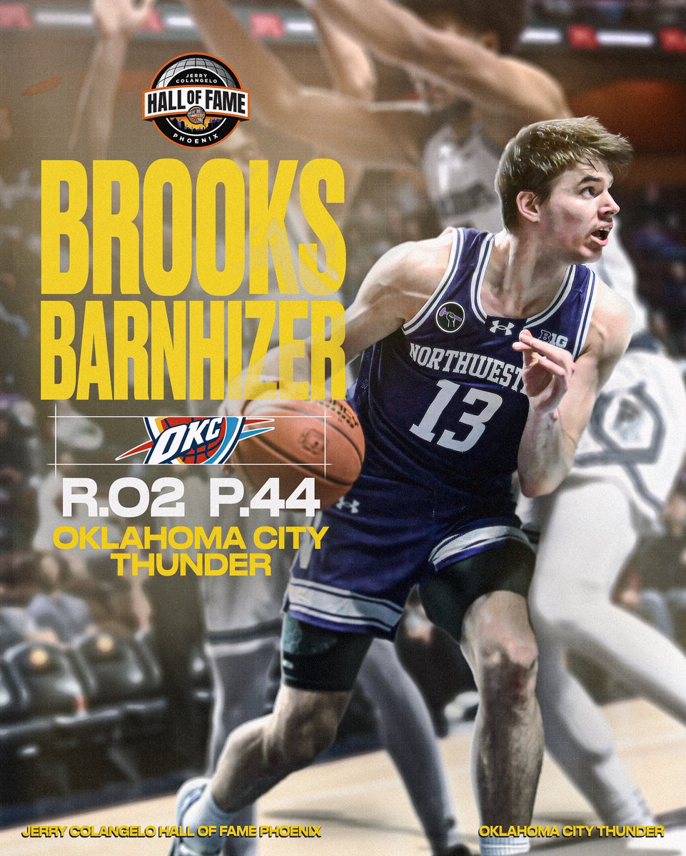 #HOFSeries Alum <a href="/BrooksBarnhizer/">Brooks Barnhizer</a> 🤝 #NBADraft