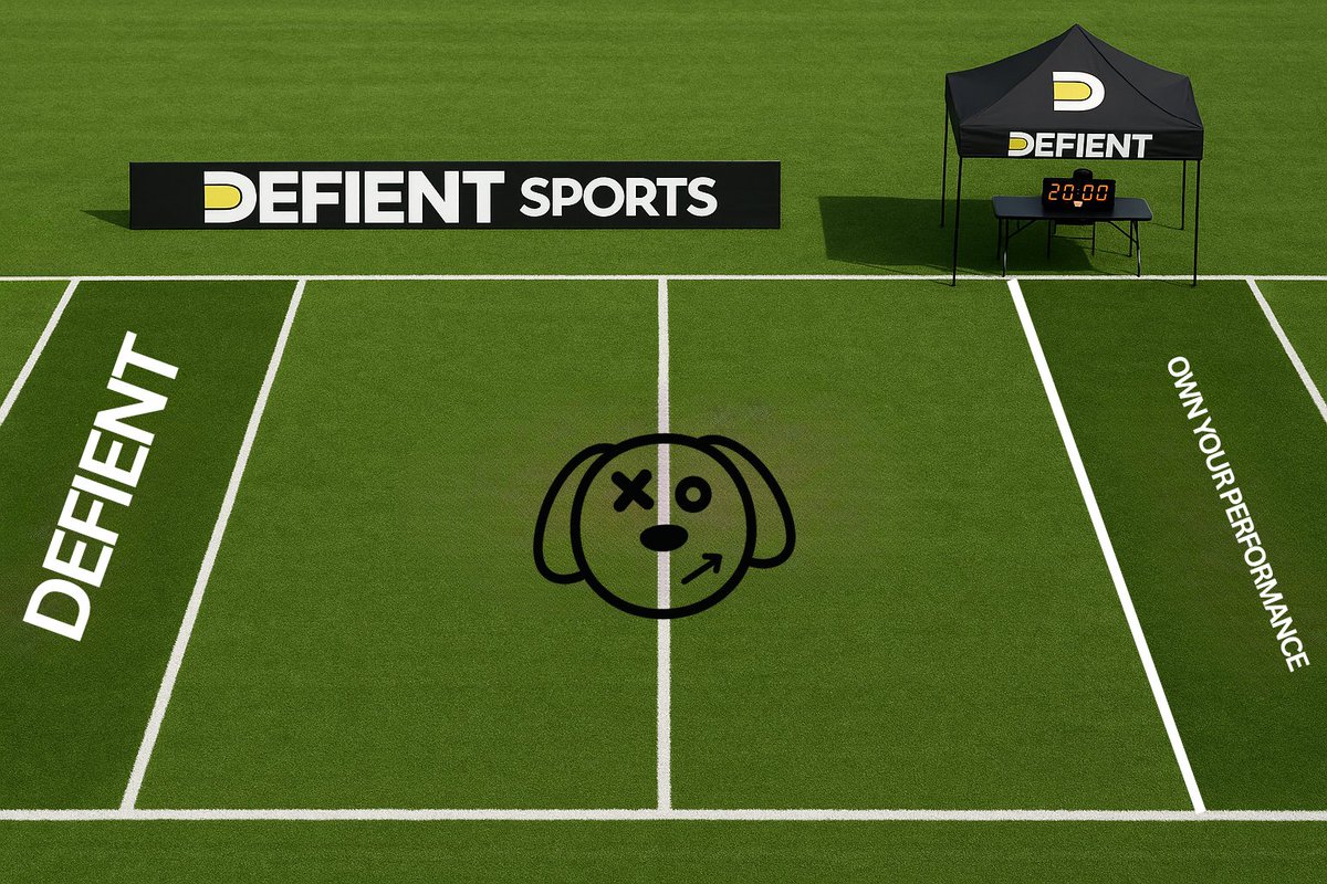 defientsports's tweet photo. Field mock up #1. We are bringing the 🔥for season #1. #FlagFootball #Onchain $Ron https://t.co/2sQEPiUY8a