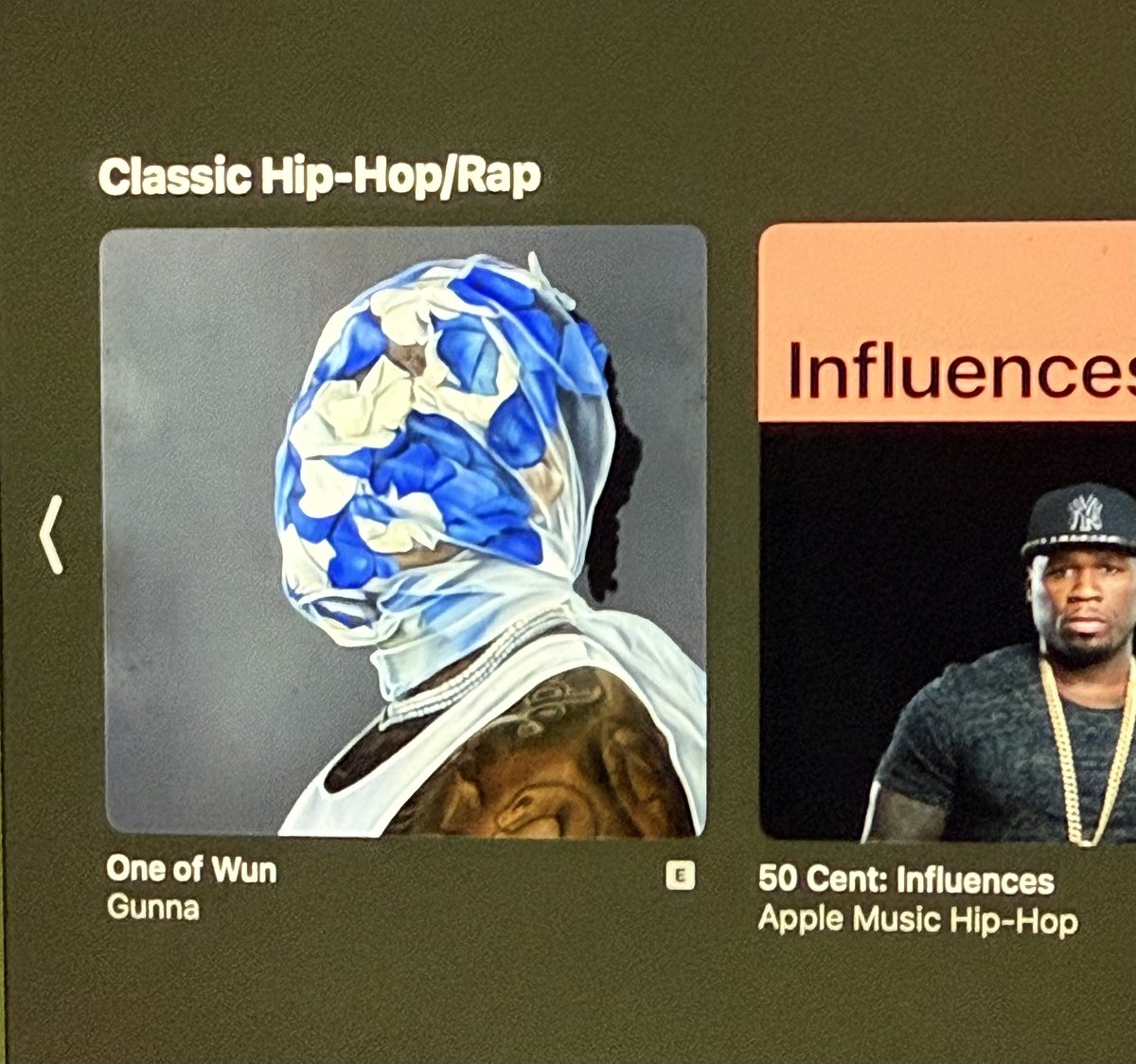 RealJiggidy's tweet image. Apple Music saying Gunna’s One of Wun is a classic album? 🤔
This facts or fiction? 🤷♂️