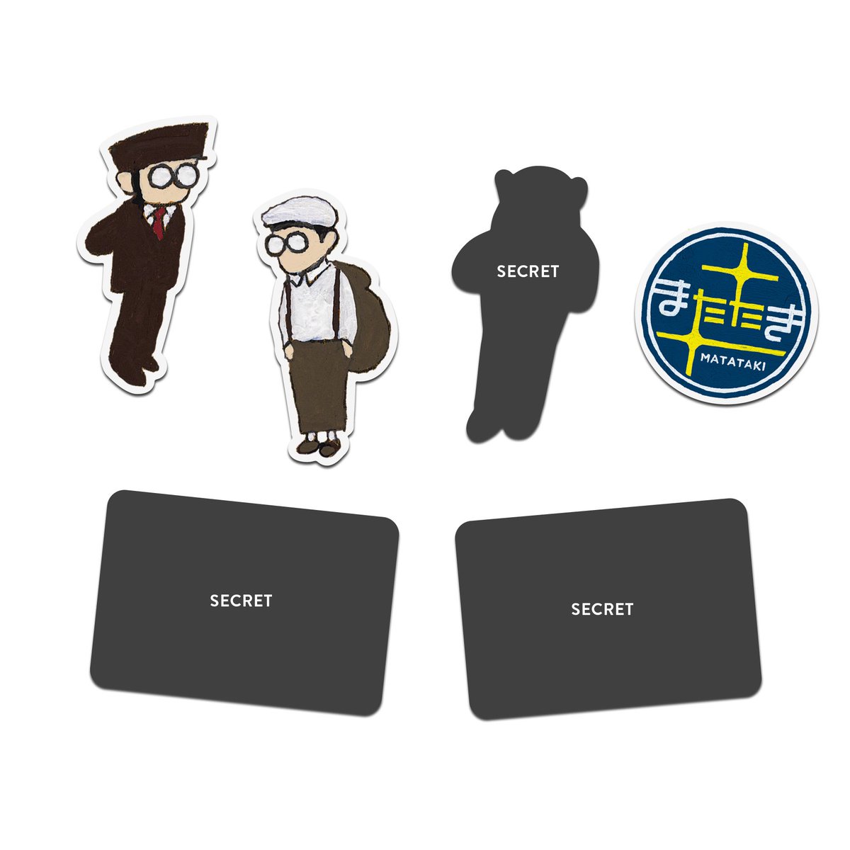 だえーん！グッズ紹介】 ✨ステッカーセット（六枚組） ¥1,500（税込 