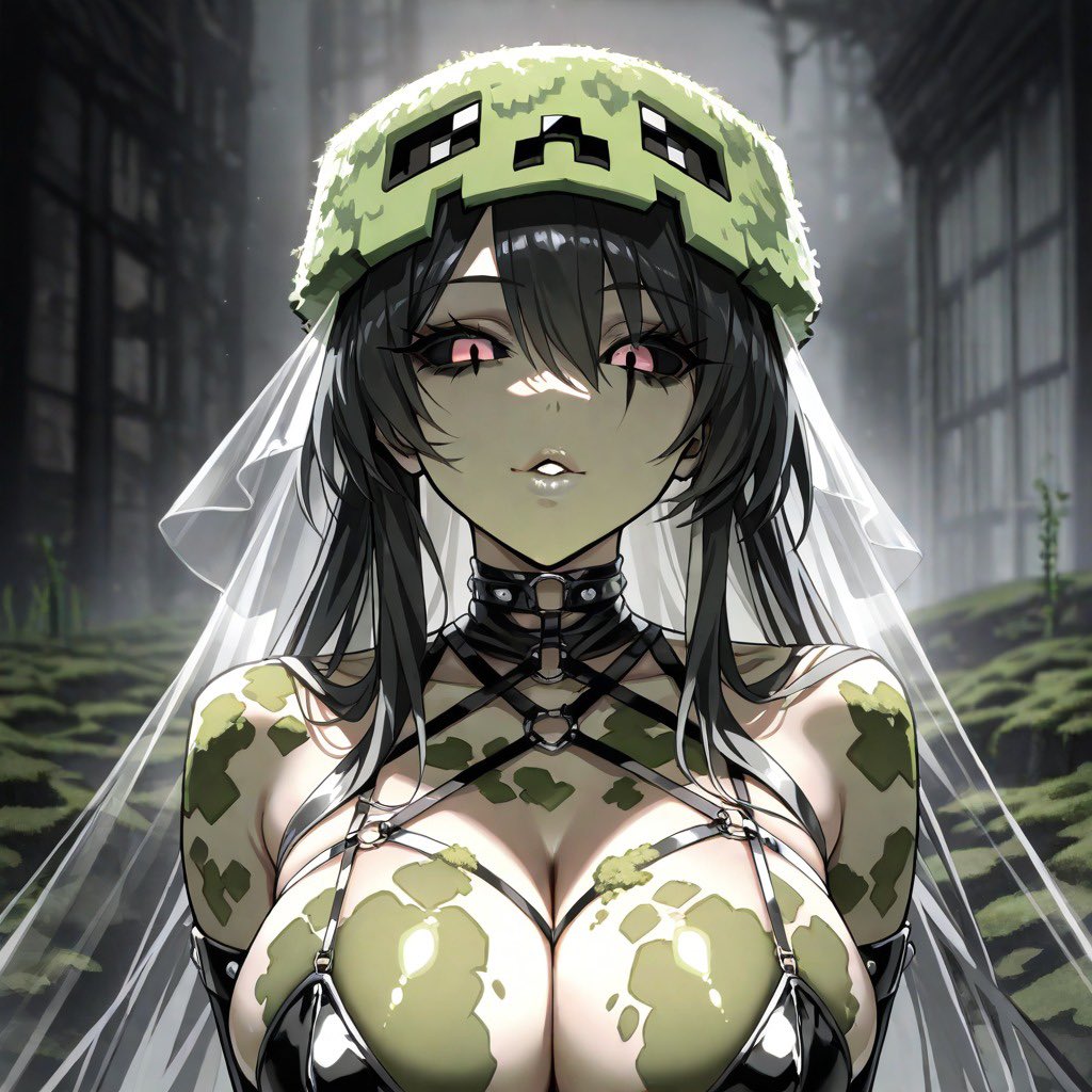 De_generateAI's tweet photo. *Psssst* #rule34 #minecraftart #AIR34 #creepergirl #AIイラスト #minecraftrule34 https://t.co/gJmvAUakm2