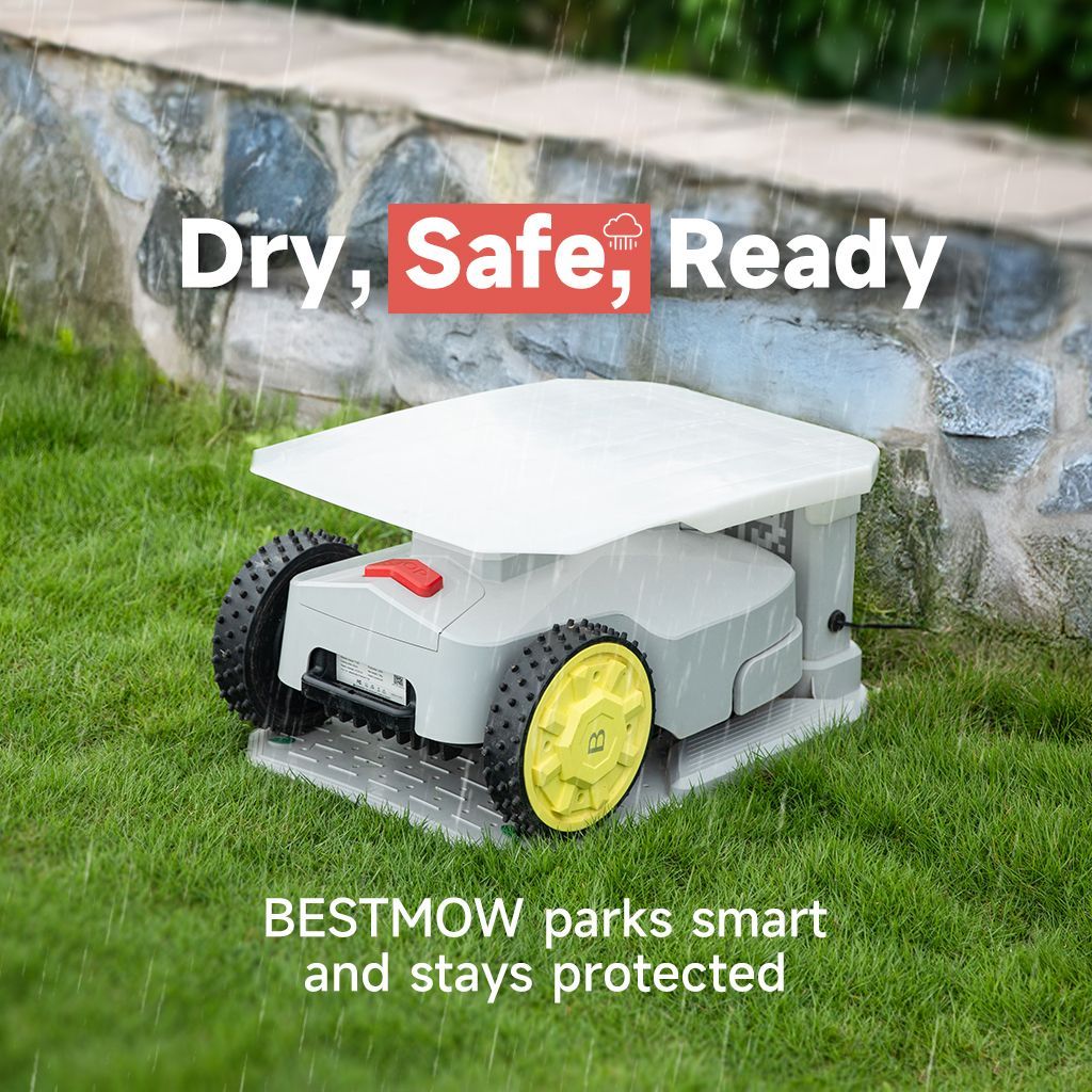 bestmowrobot's tweet image. Waterproof cover = worry-free mower 🌧️🛡️
BESTMOW protects from rain and rust.
Smart gear for smart lawns.
bestmow.com
#WaterproofMower #LawnTech #BESTMOW