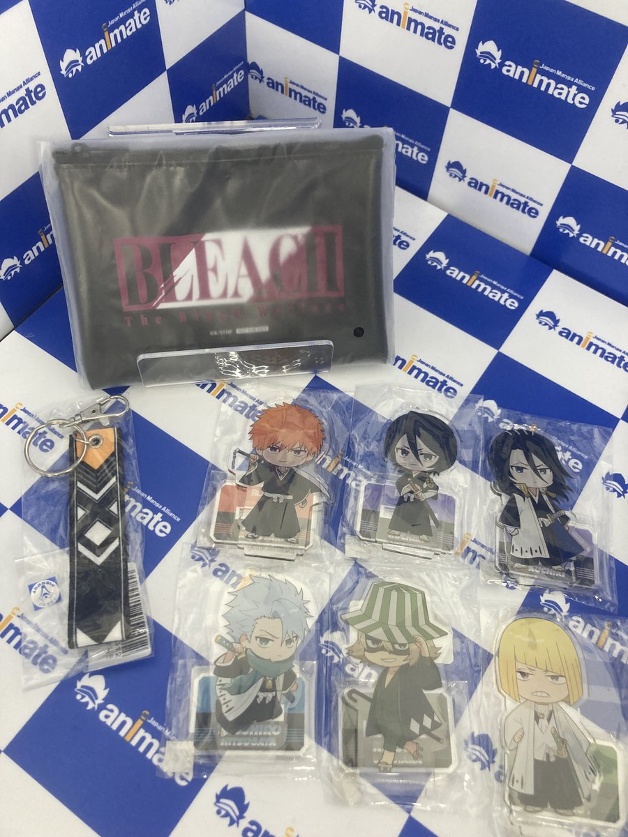 【추천상품🎁/#포인트경품 】  

「그래, 그 무엇도 나의 세계를
 바꿀 수는 없어」 

#블리치  포인트 경품🎁 등장‼️

🍓아크릴스탠드 6종 각 7,500p
💀벨트 키홀더 7,500p
🍓PVC 플랫 파우치 7,500P 

오프라인 멤버십💳 포인트로
다양한 경품과 교환 가능❗

#잠실롯데 #애니메이트 에서 만나요💞