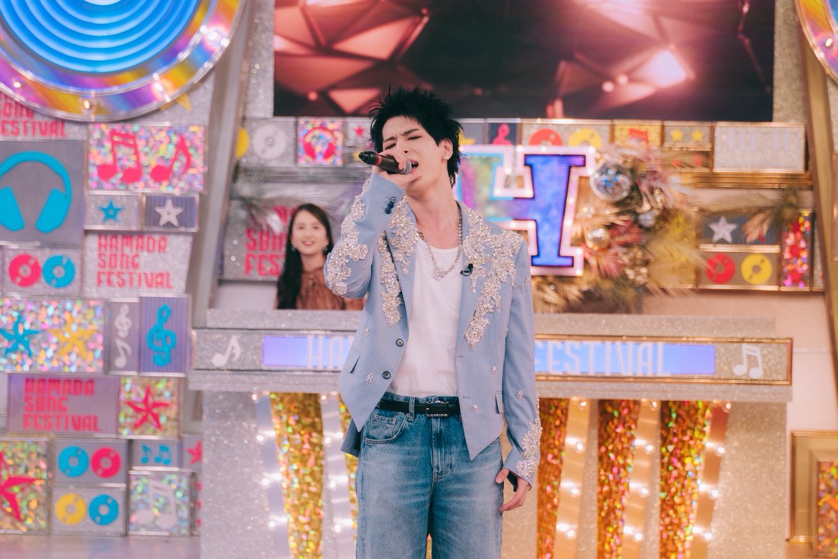 ookami_tbs's tweet image. 【本日よる7時】
#ハマダ歌謡祭 🎤🪩
#小林幸子
#小池徹平
#JO1 #金城碧海
#chay
#オオカミ少年 #浜田雅功