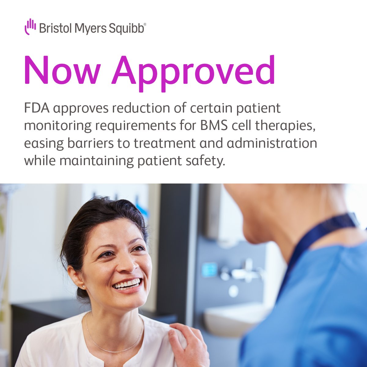 #MEDIA: <a href="/US_FDA/">U.S. FDA</a>  has approved the removal of REMS and streamlined patient monitoring requirements for our #CARTcelltherapies, a landmark update that will help foster increased patient access for this important treatment modality. bit.ly/4nm69FJ