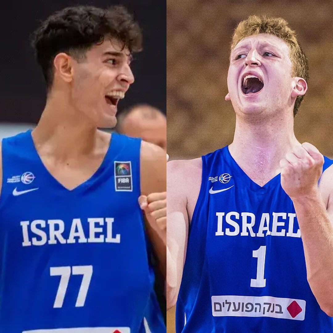 Mazal tov to Ben Saraf and Danny Wolf on making history yesterday as the first Israeli basketball players ever drafted back-to-back in the NBA first round by the Brooklyn Nets.