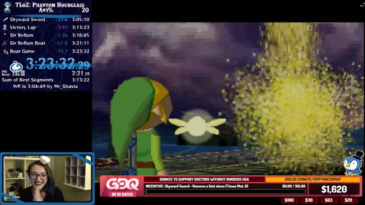 Pre-GDQ PB!
And my internet didn't die this time!
And 5 gay splits in one run for Pride Month!
So much yes!