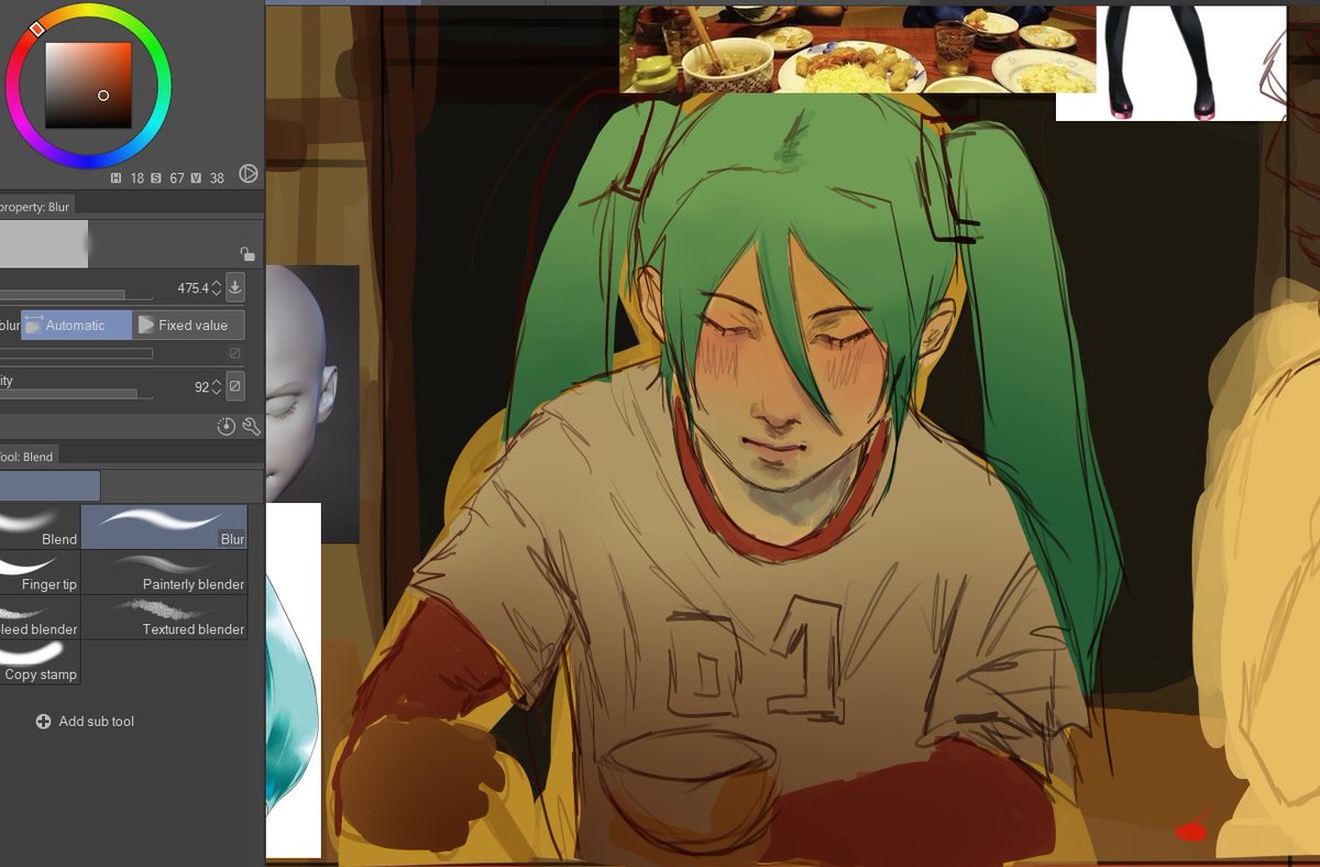 Miku wip!!! 

#wipart #artmoots #VOCALOID #Fanart