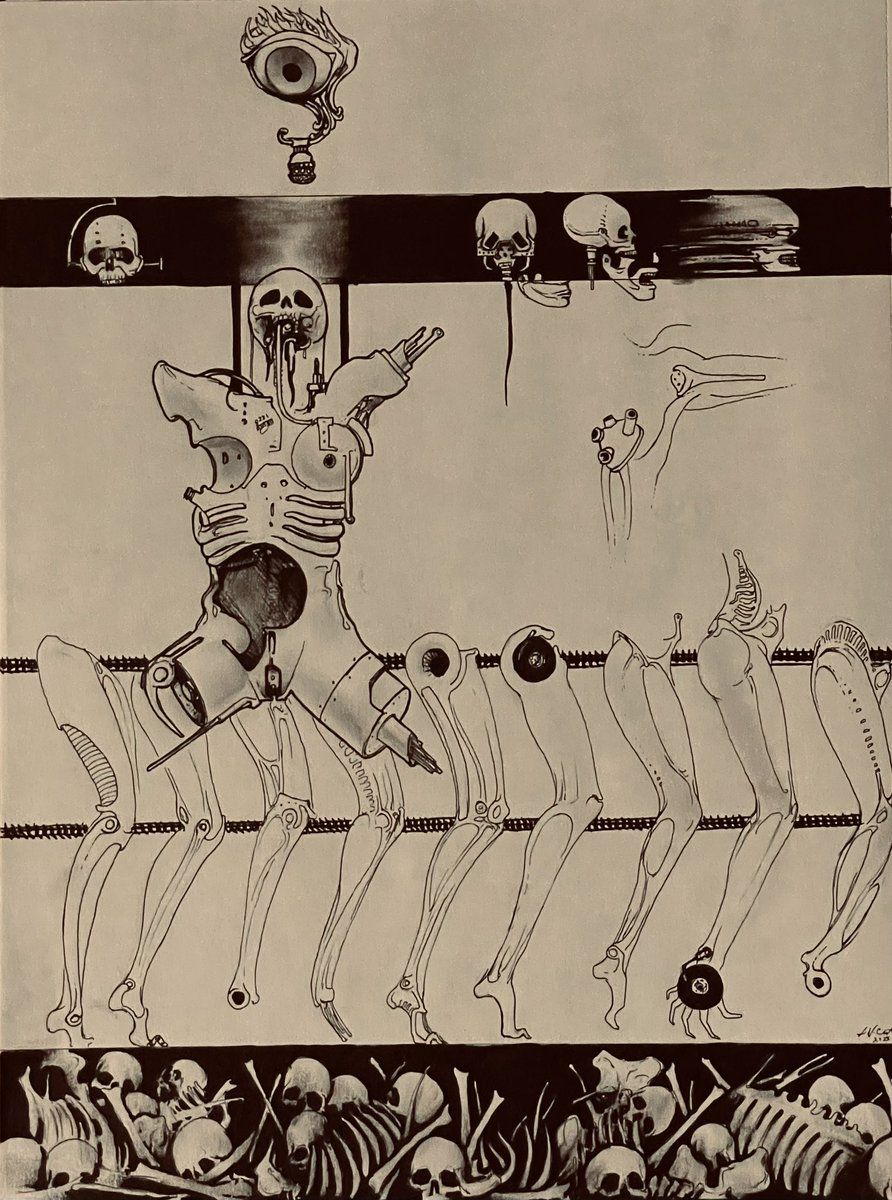 LukeWCraft's tweet image. - meatlegognostics -

#traditionalart #inkdrawing #darkart #darksurrealism #lwcraft