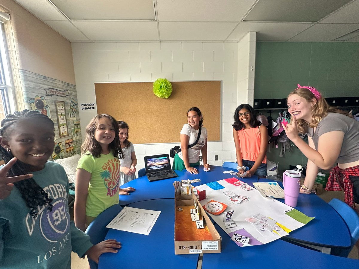 Ms. Yarra (@msnyarra) on Twitter photo My Gr. 3s shared their probability board games with the junior classes today!! 🎲 So much laughter, joy & learning 🌸 Hearing their giggles was the best part! 💛 <a href="/MrEvon_StA/">Mr. Evon's Class</a>’s class was very engaged!! ✨ #MathIsFun #StudentVoice #EdTech #ProbabilityPlay #Makerspace My Gr. 3s shared their probability board games with the junior classes today!! 🎲 So much laughter, joy & learning 🌸 Hearing their giggles was the best part! 💛 <a href="/MrEvon_StA/">Mr. Evon's Class</a>’s class was very engaged!! ✨ #MathIsFun #StudentVoice #EdTech #ProbabilityPlay #Makerspace