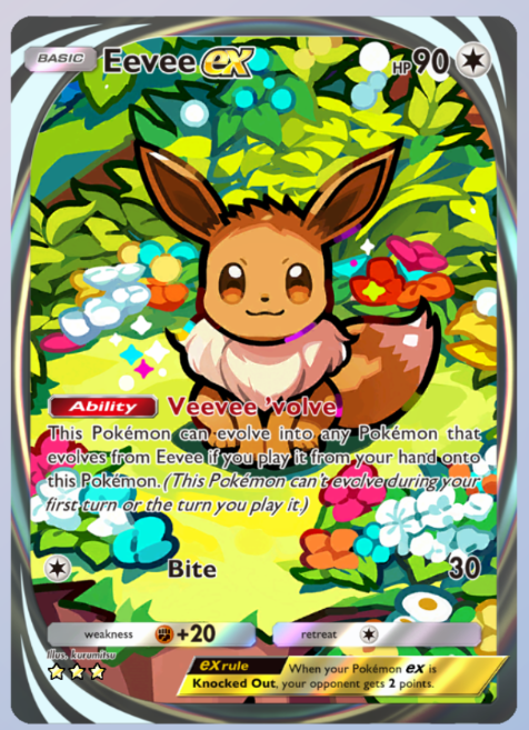 NumbNexus's tweet image. new eevee set in pokemon pocket treated me insanely well.. ive never tasted luck like this 😭🙏 #gifted_by @Pokemon
