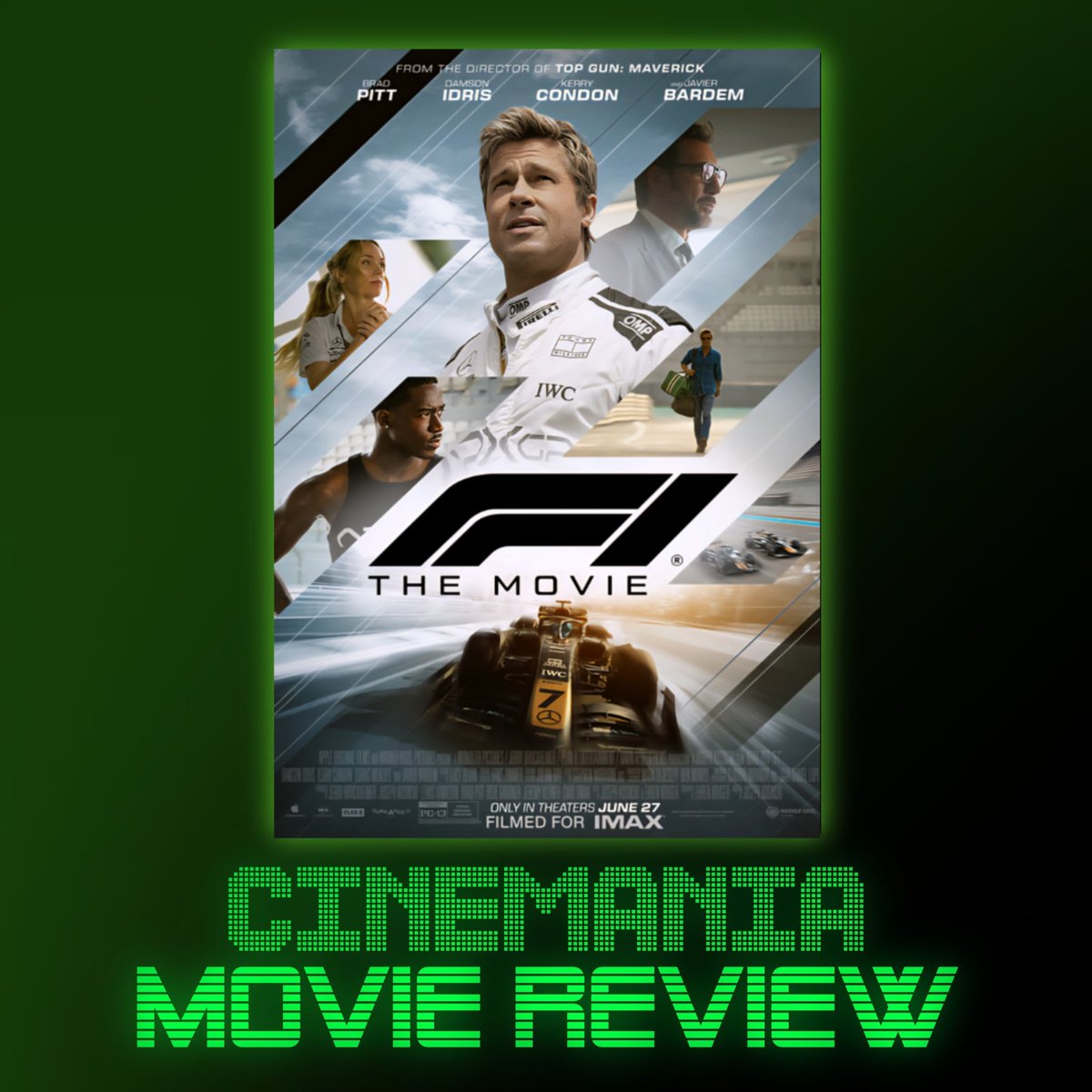 CinemaniaWorld's tweet image. We got a DOUBLE FEATURE for you all tonight! Check out both our review for #F1TheMovie and Ep.154 of the Cinemania World Show! Both shows featuring @Cinemaniac94 , @Alex_Madden_ , and @amxndareviews giving their thoughts on #F1 and the news! Join!
Listen: linktr.ee/cinemaniaworld