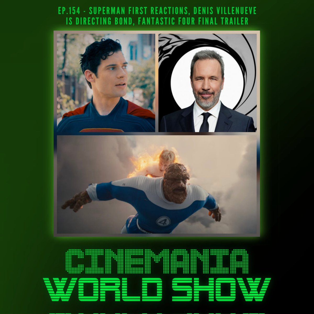 CinemaniaWorld's tweet image. We got a DOUBLE FEATURE for you all tonight! Check out both our review for #F1TheMovie and Ep.154 of the Cinemania World Show! Both shows featuring @Cinemaniac94 , @Alex_Madden_ , and @amxndareviews giving their thoughts on #F1 and the news! Join!
Listen: linktr.ee/cinemaniaworld