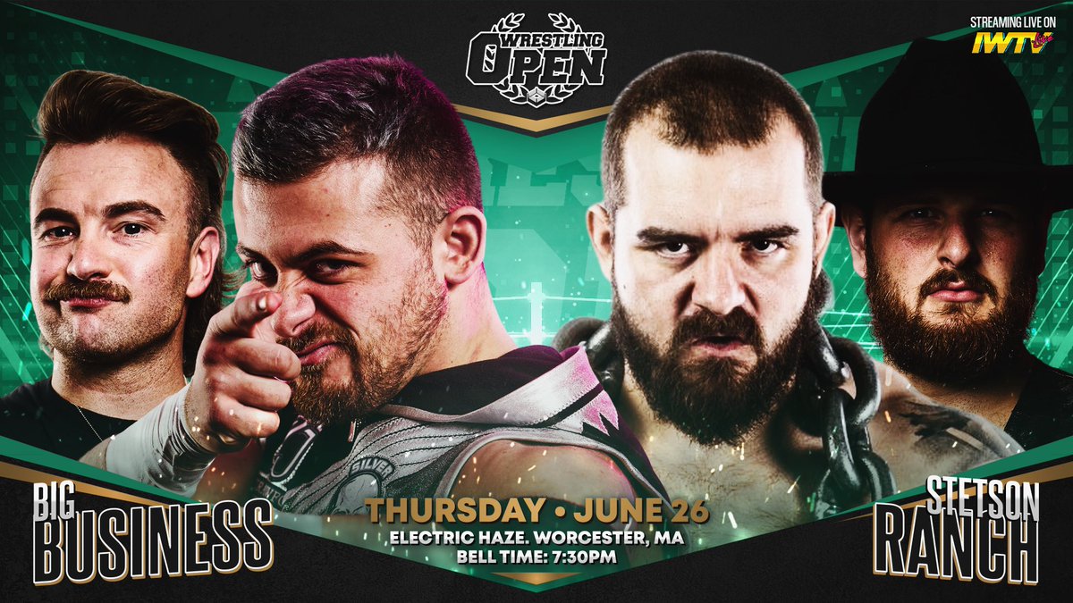 IWTV (@indiewrestling) on Twitter photo Now On Demand
<a href="/WrestlingOpen/">Wrestling Open</a> Ep 182
<a href="/LoveDoug_/">Love, Doug</a> <a href="/TJCWrestling/">TJ Crawford</a> v <a href="/DannyMilesUSA/">Danny Miles</a> <a href="/Steven_Stetson_/">The One and Only New Jersey Cowboy💸</a>
<a href="/bradbay1or/">Brad Baylor</a> v <a href="/milomirra_/">“Pogo” Milo Mirra</a>
<a href="/SammyDiazJr/">Sammy Diaz</a> v <a href="/georgiolawrence/">Georgio Lawrence</a>
<a href="/BrettMettro64/">Brett Mettro</a> v <a href="/chachawrestles/">Erik Chacha 🇪🇨</a>
<a href="/donesshotcaller/">Dones - The Shot Caller</a> v <a href="/thespotlightJZ/">Jose Zamora</a>
+ <a href="/JosephAgame/">A-Game</a> & more!
independentwrestling.tv/player/Dz7o8gl… Now On Demand
<a href="/WrestlingOpen/">Wrestling Open</a> Ep 182
<a href="/LoveDoug_/">Love, Doug</a> <a href="/TJCWrestling/">TJ Crawford</a> v <a href="/DannyMilesUSA/">Danny Miles</a> <a href="/Steven_Stetson_/">The One and Only New Jersey Cowboy💸</a>
<a href="/bradbay1or/">Brad Baylor</a> v <a href="/milomirra_/">“Pogo” Milo Mirra</a>
<a href="/SammyDiazJr/">Sammy Diaz</a> v <a href="/georgiolawrence/">Georgio Lawrence</a>
<a href="/BrettMettro64/">Brett Mettro</a> v <a href="/chachawrestles/">Erik Chacha 🇪🇨</a>
<a href="/donesshotcaller/">Dones - The Shot Caller</a> v <a href="/thespotlightJZ/">Jose Zamora</a>
+ <a href="/JosephAgame/">A-Game</a> & more!
independentwrestling.tv/player/Dz7o8gl…