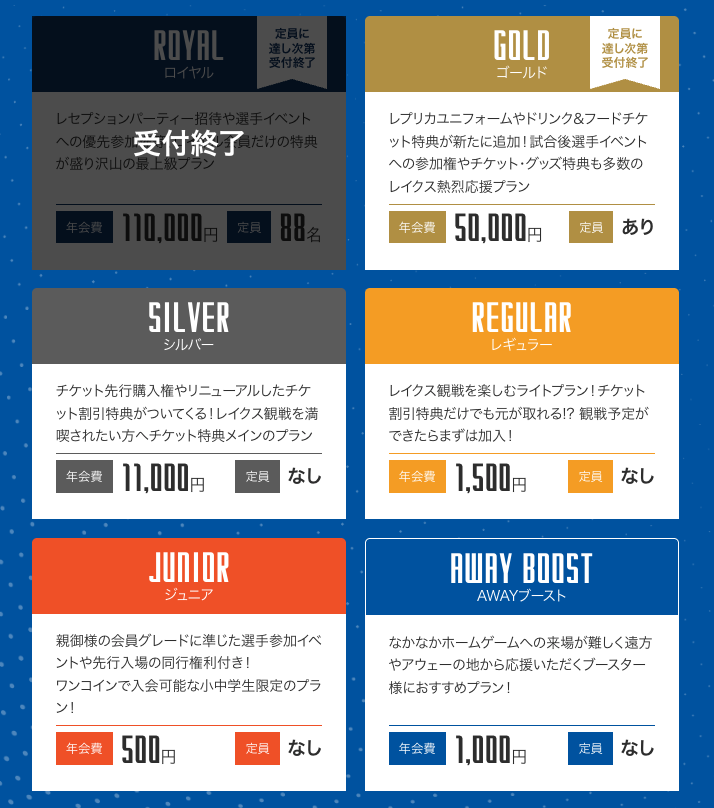 🎊クラブレイクス 入会受付スタート🎊 6/27（金）12:00より、2025-26