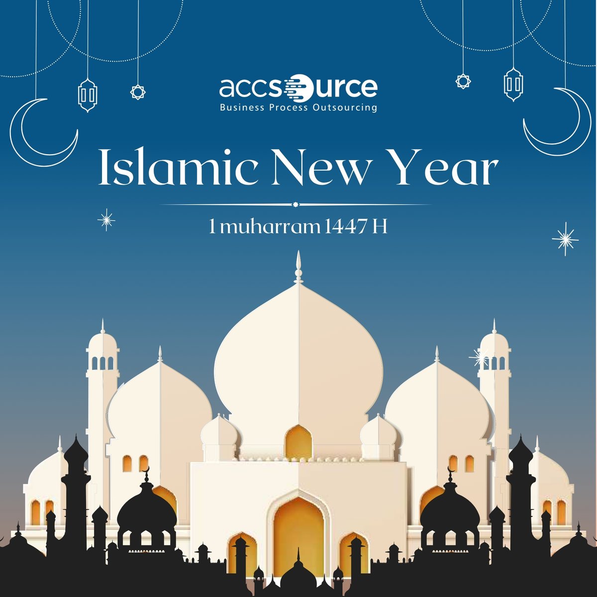 AccSourceGlobal's tweet photo. AccSource Team wishes all our Islamic friends across the world a healthy and prosperous Muharram.
#MuharramMubarak #PeaceAndBlessings #IslamicNewYear #SacredMonth #Newyear #Happiness #NewBeginnings #FaithAndCompassion #Unity #Hijri1447 #AccSource https://t.co/dTOAQsc8lX