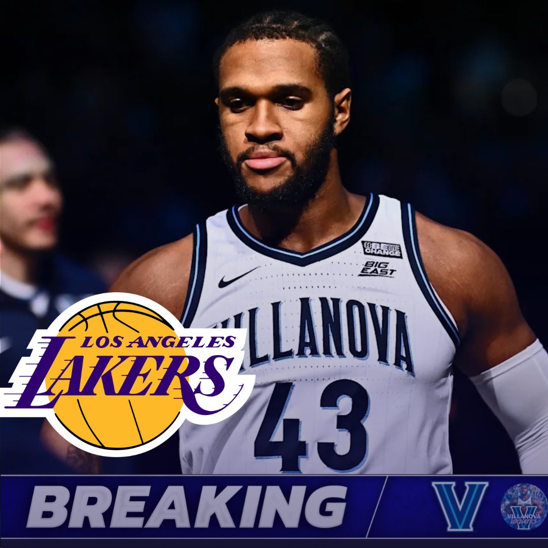 BREAKING: Eric Dixon has agreed to a two-way NBA contract with the Los Angeles Lakers, according to <a href="/ShamsCharania/">Shams Charania</a>