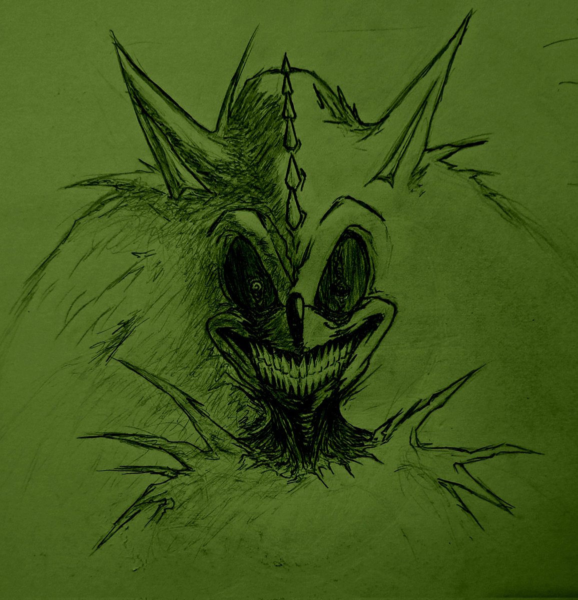 Xenozilla07's tweet photo. I liked this sketch, so I wanted to experiment
Could have been better, but I'm still happy with it
#ForeverToiling https://t.co/hiplfyU3jU