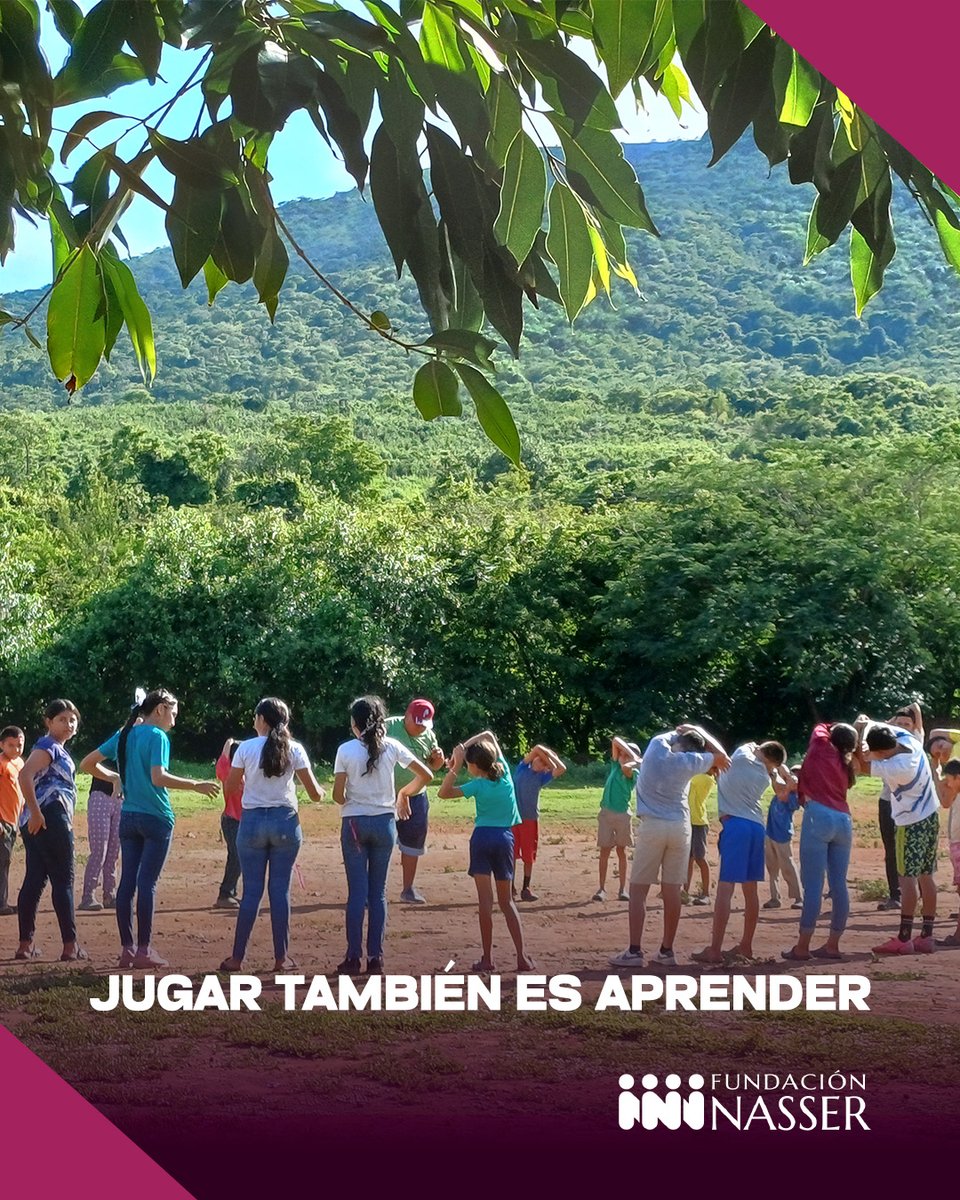 Creemos que los niños deben contar con espacios seguros y dinámicos para explorar, crear y desarrollar habilidades mientras se divierten.

Porque aprender jugando despierta la curiosidad, fortalece la autoestima y mejora el desarrollo emocional.

#FundaciónNasser #Honduras
