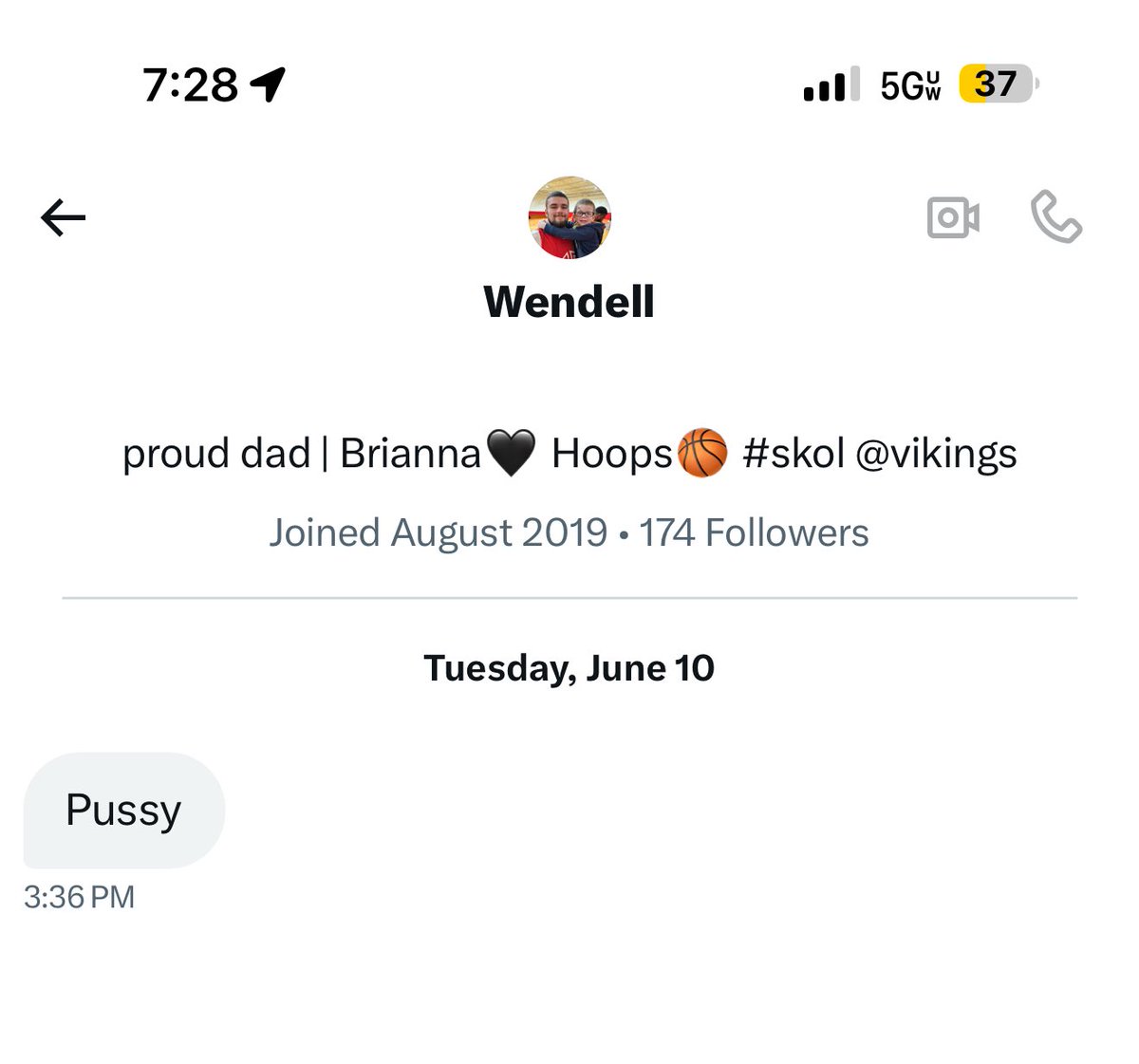 It’s been a year—holy fuck. 

Good luck, Wendell Jr. You gotta beat the odds, dog.