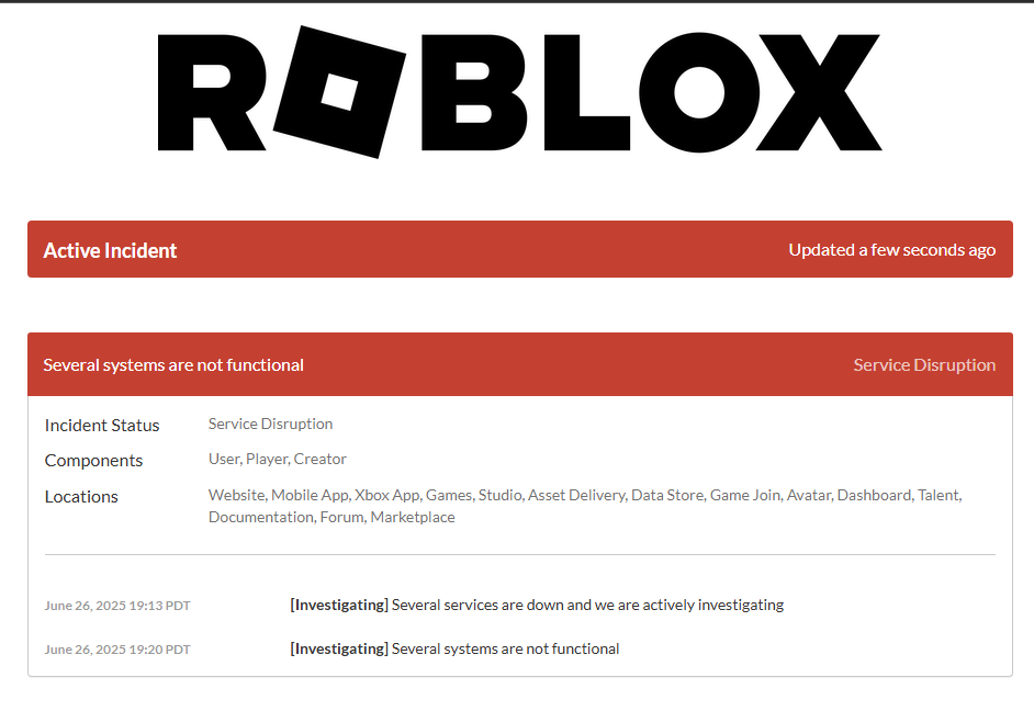 kodiwho's tweet photo. Well well well #RobloxDown https://t.co/lg5U3epTPJ