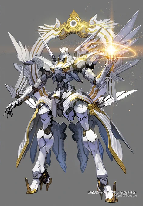 ミリオンチェインで描いたロボです