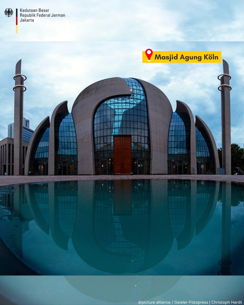 Kami mengucapkan selamat memperingati Tahun Baru Hijriyah #1Muharram1447H kepada umat Muslim di Indonesia.
Kedutaan Besar Jerman tetap beroperasi seperti biasa pada hari Jumat, 27 Juni 2025, ini.
#1Muharram  #TahunBaruIslam