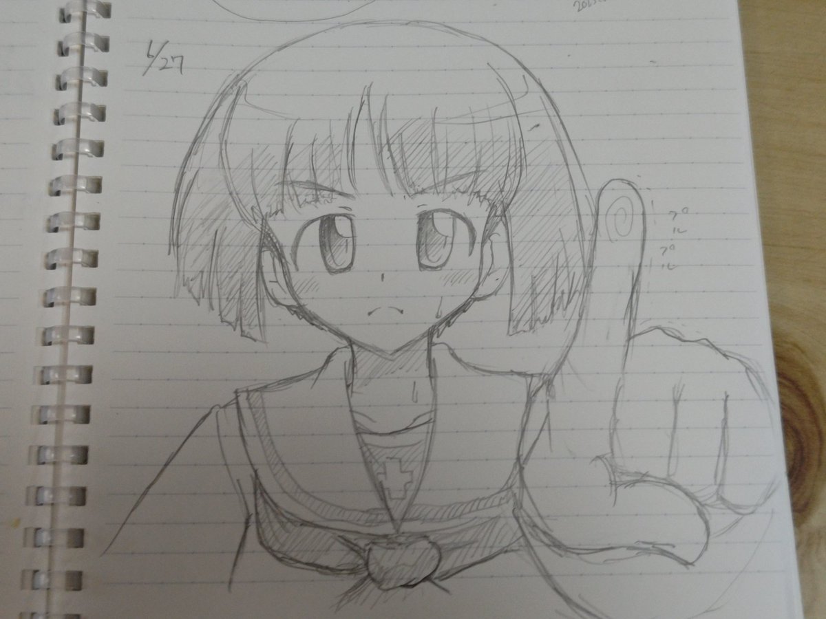 昼は大進さんの冷やしたぬき蕎麦。
どアップそど子描いてきました。
先週撮り忘れたので、まとめて…… 