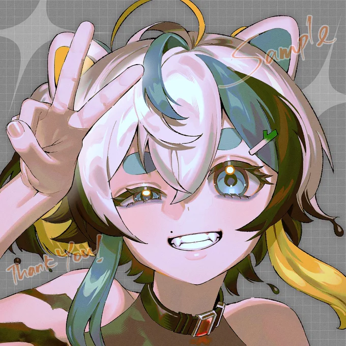 The 3 icon comms I did recently!! Thank you for filling up my slots.