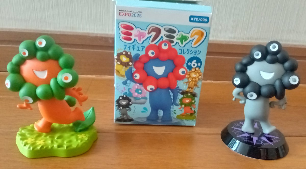 先週友達が万博行った時に買ってきてもらいました！ 安定の海洋堂さん