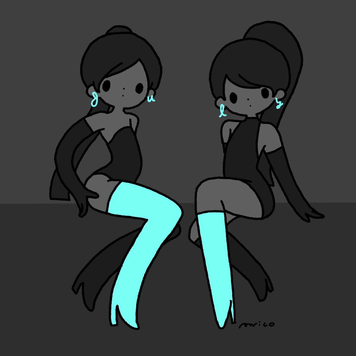 「7.1 #july」|paricoのイラスト