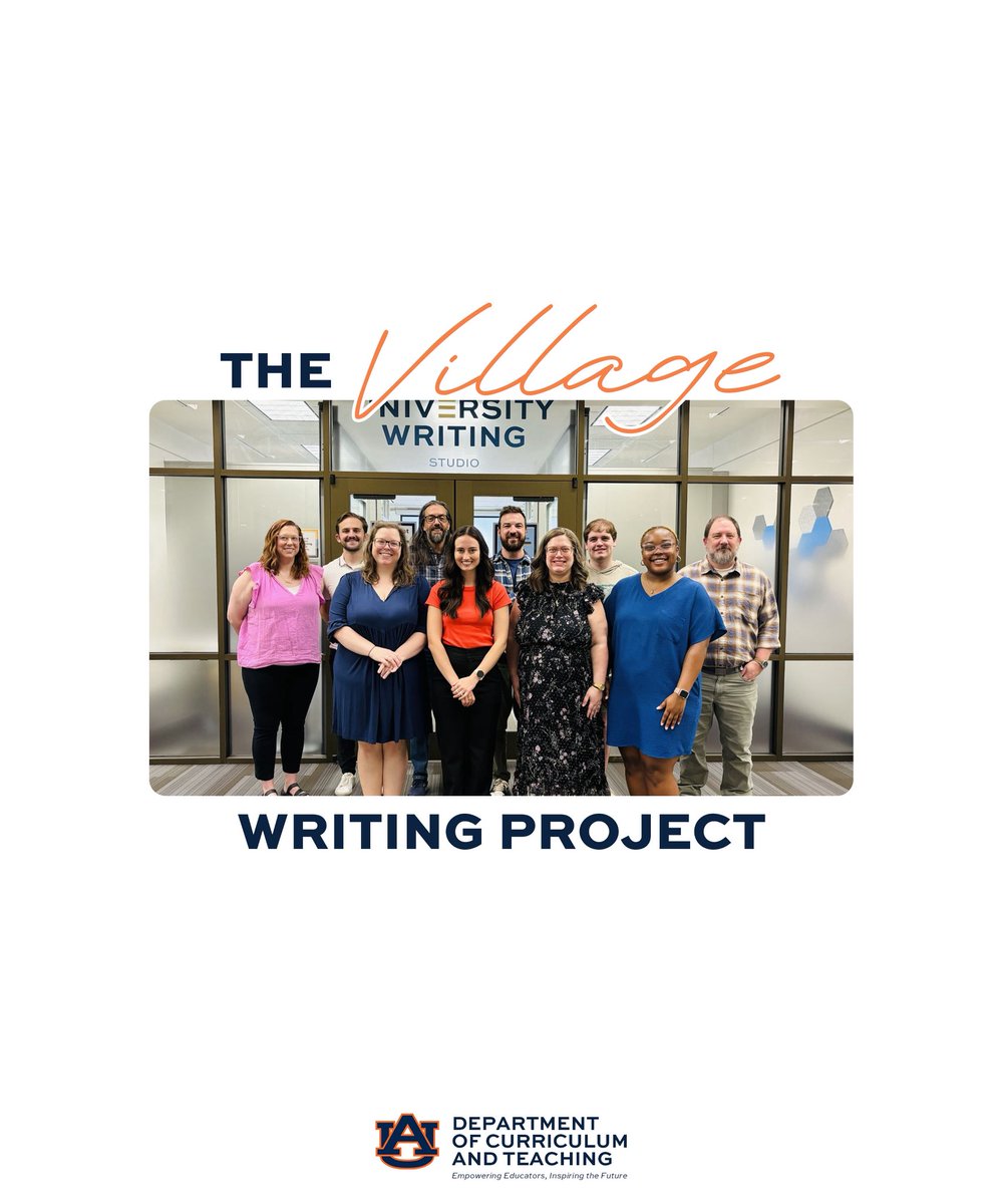 This summer, the Village Writing Project at Auburn brought educators together to grow as writers, leaders, and changemakers. Through workshops, collaboration, and reflection, they left empowered to teach beyond the standards and write for impact. #VWP2025 #TeacherWriters