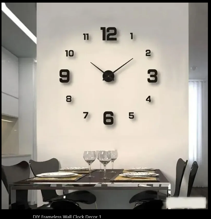 coziehomeshop's tweet image. 🕒 Add a modern twist to your space!
Our DIY Frameless Wall Clock Decor is just $8.99 — customizable, easy to install, and a total statement piece.✨ Make every second stylishly yours.

🛒 Shop now at coziehomeshop.com

#CozieHomeShop #DIYClock #WallDecor #ModernLiving