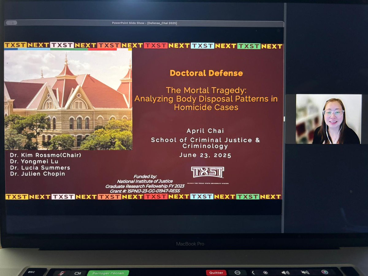 I made the final hurdle in my PhD journey. Thank you to the amazing people who supported me through it all! Now, on to the next chapter and I am excited to get started! #DouglasCollege