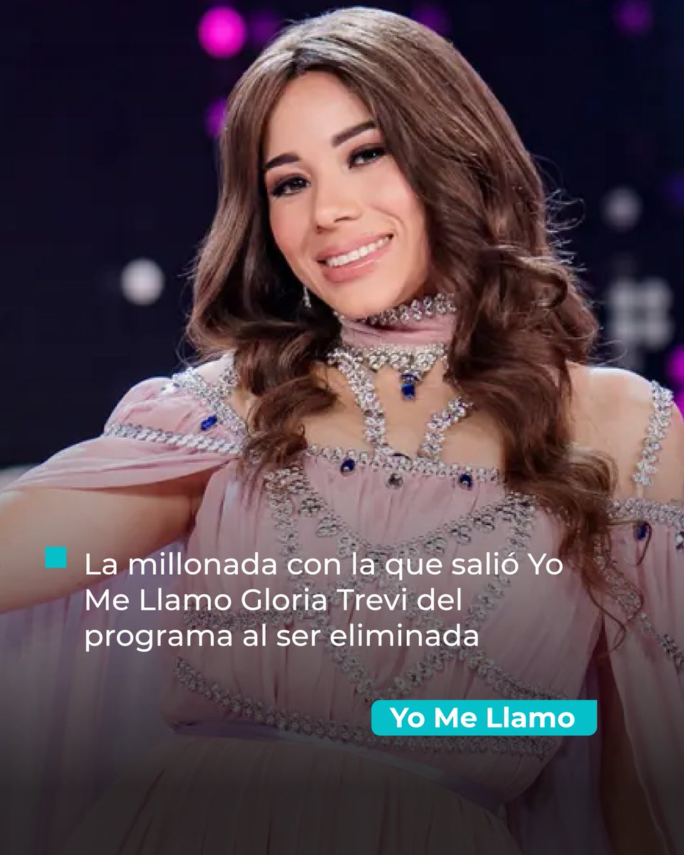 #YoMeLlamo | La imitadora de Gloria Trevi fue la más reciente eliminada del reality… 💔 pero no se fue con las manos vacías 💸 ¡Aquí te contamos la jugosa suma que se llevó a casa! 👀 tinyurl.com/2das6edj