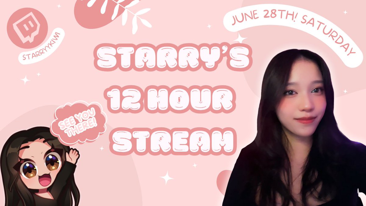 HUGE ANNOUCEMENT! WE ARE DOING 12 HOURS STREAM ON SATURDAY!! :D 

- Valorant
- Marvel Rivals
- Yapping + Chatting
- R.E.P.O
and much more~! COME SAY HI :D