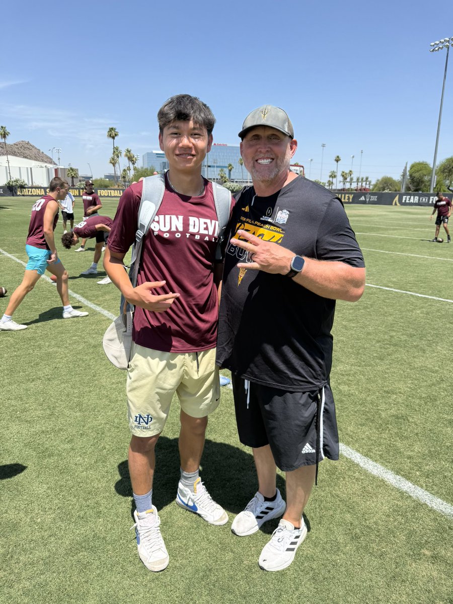 marliani_nico's tweet photo. Few of the camps I’ve competed at this summer so far. Huge success and hard work in the off season. Getting ready for league!

@SMUFB @GreenWaveFB @UW_Football @ASUFootball @KohlsKicking @Chris_Sailer @ThePuntFactory @treiner_ https://t.co/P0JFawwmL8