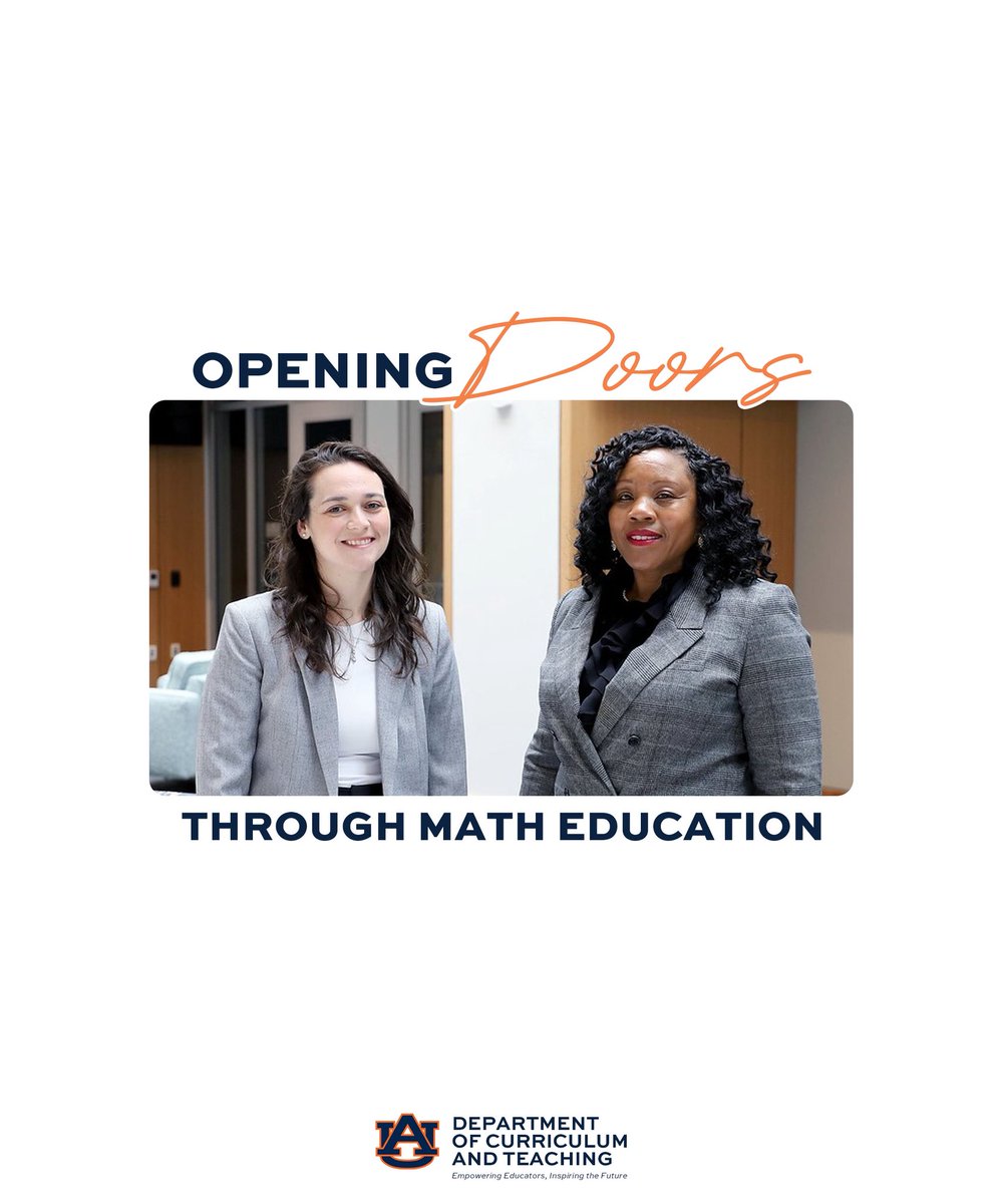 Meet Lizzy Harkey, a Ph.D. student at Auburn University opening doors in math education! From mentoring future teachers to leading outreach with MTEP, she’s redefining what it means to teach with purpose. 💡 #MathEd #PhDLife #AuburnUniversity #MTEPTransformers #STEM