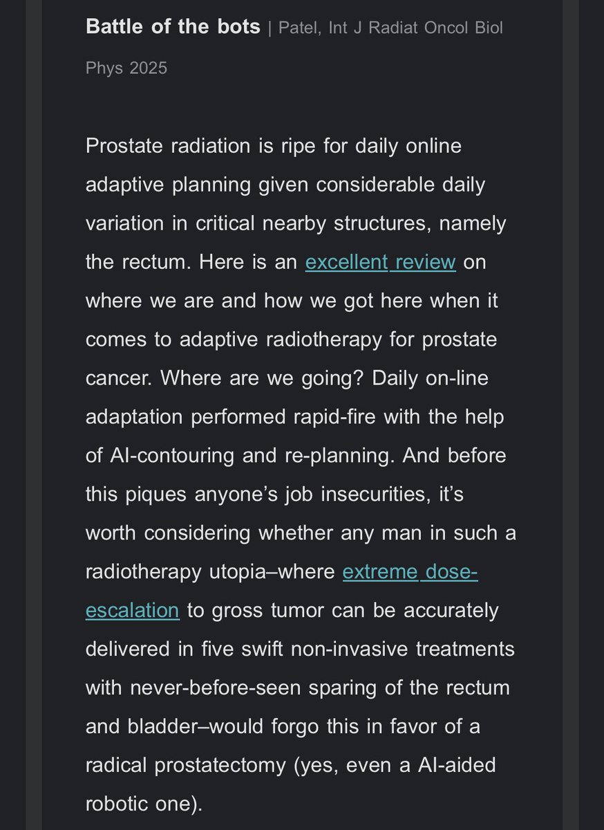 Rohan Patel, MD (@rohanpatelmd) on Twitter photo Twice in one month being featured on <a href="/QuadShotNews/">QuadShot News</a>? Pinch me this isn’t real! Grateful to do this work with stellar team and mentors here at <a href="/RadOncUH/">RadOncUH</a>!
redjournal.org/article/S0360-…
<a href="/angela_jia_/">Angela Jia</a> <a href="/lauren_henke/">Lauren Henke, MD, MSCI</a> <a href="/APrice_BeamOn/">Alex Price</a> <a href="/DrSpratticus/">Daniel E Spratt</a> Twice in one month being featured on <a href="/QuadShotNews/">QuadShot News</a>? Pinch me this isn’t real! Grateful to do this work with stellar team and mentors here at <a href="/RadOncUH/">RadOncUH</a>!
redjournal.org/article/S0360-…
<a href="/angela_jia_/">Angela Jia</a> <a href="/lauren_henke/">Lauren Henke, MD, MSCI</a> <a href="/APrice_BeamOn/">Alex Price</a> <a href="/DrSpratticus/">Daniel E Spratt</a>