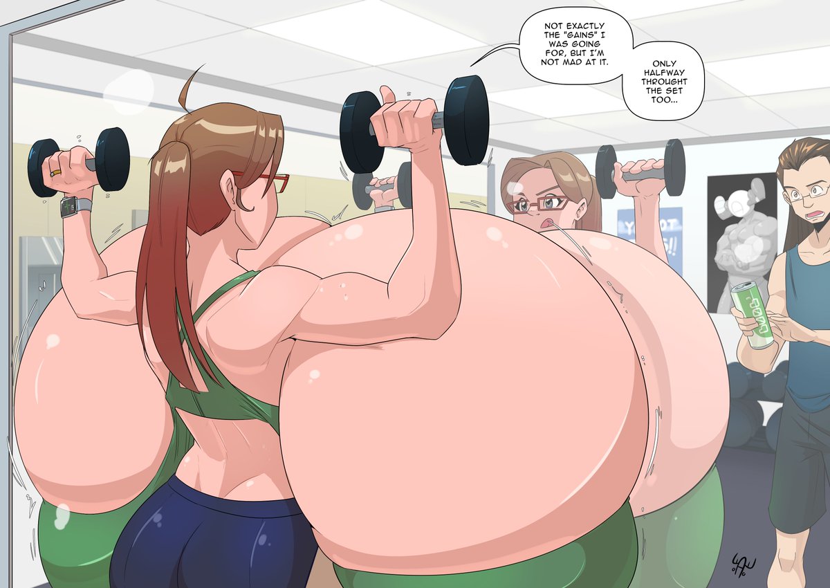 MooseTracks8008's tweet photo. Workin' it out! Commission for @XemmosThrakos https://t.co/Q0U07Gfle2