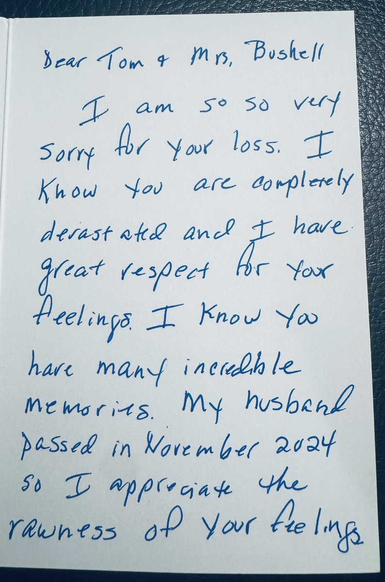 BushnellTom's tweet image. This card &amp;amp; message really caught my attention. The poem allowed me to see death in a different way. I do believe that Kevin is still with us in a way that is beyond our understanding. And, eventually we’ll see Kev on the other side, &amp;amp; it’ll feel as if we haven’t skipped a beat!