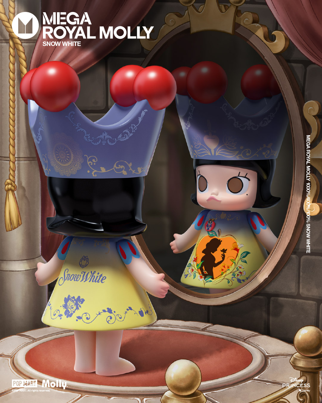 その他 MEGA  MOLLY 400% Snow White MEGA ROYAL MOLLY 400% Snow White – WHOOPEA