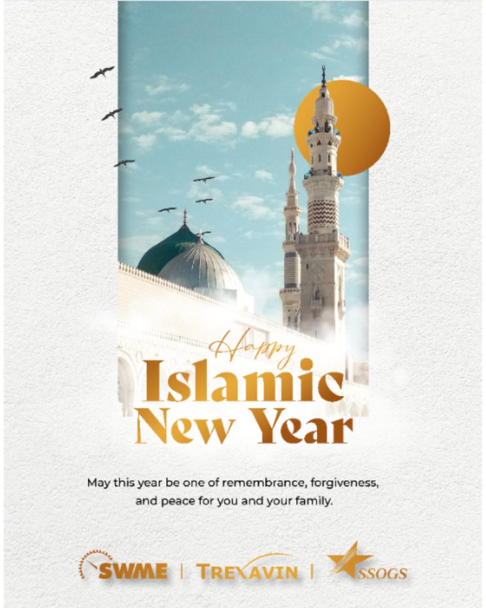 Wishing you a peaceful and prosperous Islamic New Year!  May this new year bring you and your loved ones blessings, good health, and new opportunities.   

#happyislamicnewyear #hijrinewyear #peaceandblessings #newbeginnings #reflection #gratitude