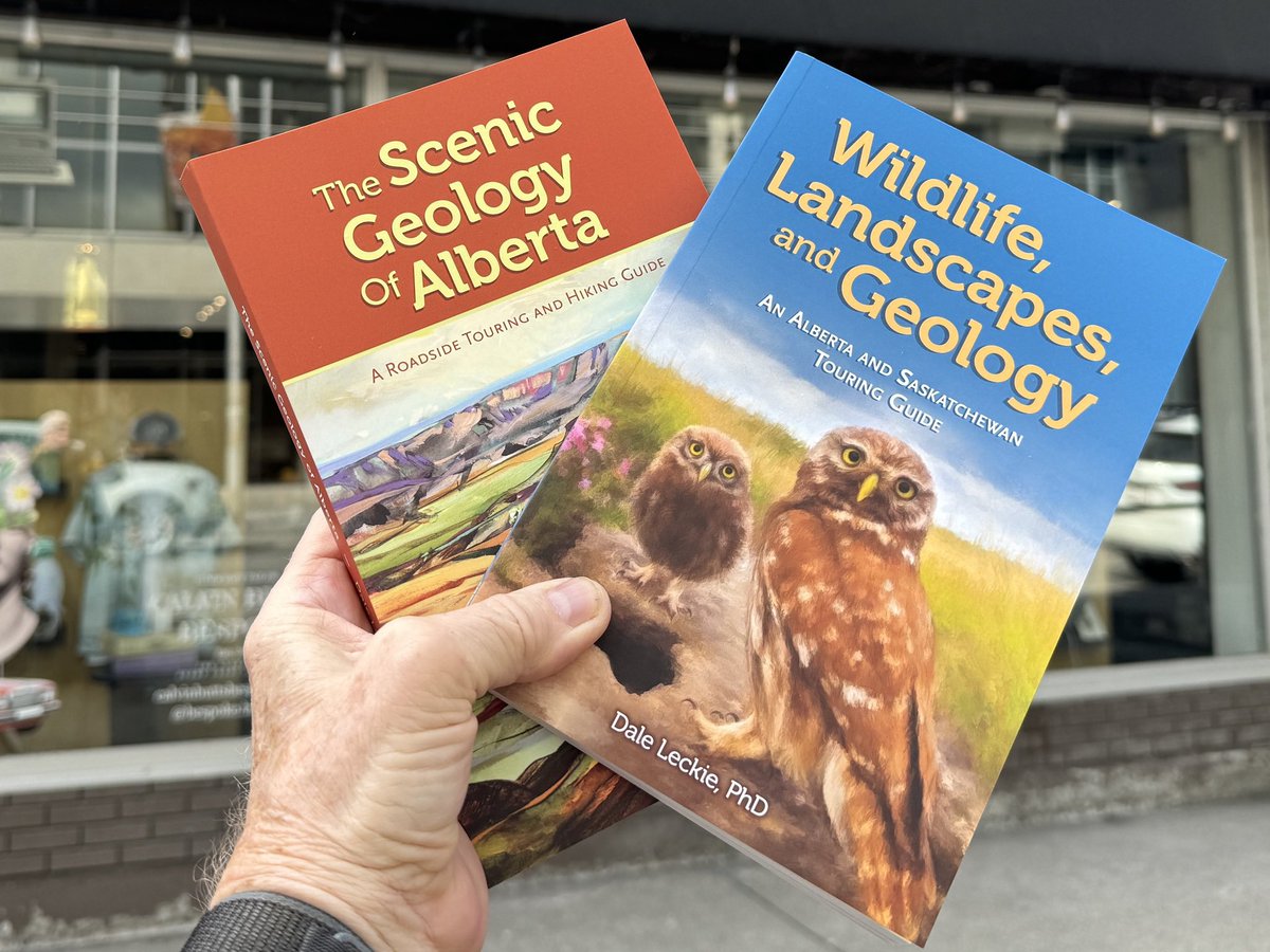 DaleALeckie's tweet photo. For the scoop on Canmore and Kananaskas spectacular scenery, take “The Scenic Geology of Alberta: A Roadside Touring and Hiking Guide with you. It is all you need. https://t.co/PvbTliTE3u.

#explorecanmore #Explorekananaskis #CanadianRockies #mountainviews #travelcanada #outdooradventures